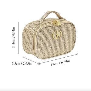 Dior Glitter & Gold Makeup Bag/ Clutch